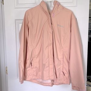 Columbia wind/water resistant jacket L